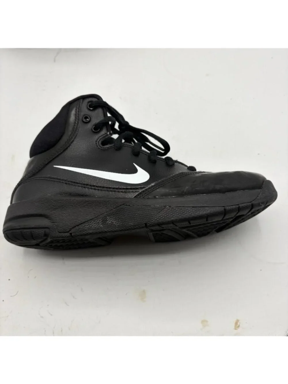 Nike Closer IV Boys GS Basketball Shoes Black White Sz 4Y 426524-012